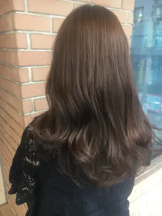 ロング カラー 北條 優輝のヘアスタイル
