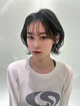 ショート 縮毛矯正🫧髪質改善 高原瑞輝のヘアスタイル
