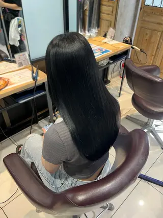 ロング マンツーマン施術 艶髪No.1凱のヘアスタイル