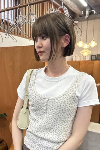 カラー 加藤 優那のヘアスタイル