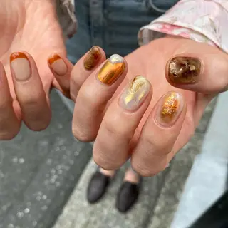 ネイル 栗林 実莉のネイルデザイン
