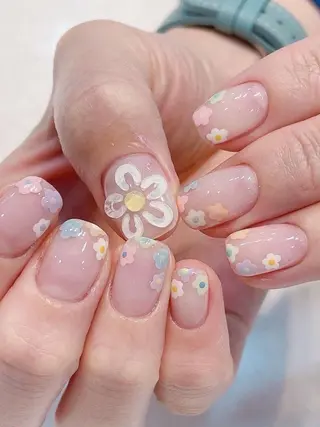 ネイル Sora nail 長さ出し専門店のネイルデザイン