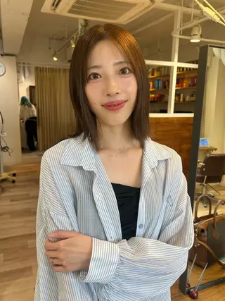 ミディアム カラー ﾏﾂｴｸ/men's /ｶﾗｰ🎀ﾋｶﾙのマツエク・マツパデザイン