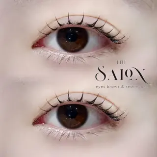 マツエク・マツパ THE SALON -thea-Rinaのマツエク・マツパデザイン