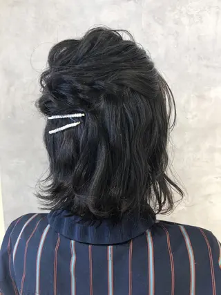 ショート 美髪矯正/シークレッ トハイライト🤍りさのヘアスタイル