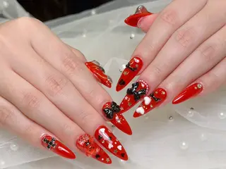 ネイル lucky nail 歌舞伎町のネイルデザイン