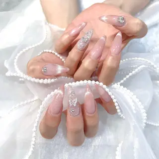 ネイル エルバイノリコ🎀 堅田パラジェル取扱店のネイルデザイン
