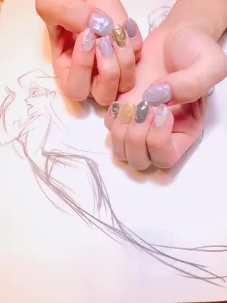 ネイル 平尾駅前/持込み専門 /owlnailのネイルデザイン