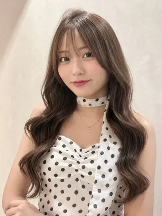 ロング カラー 韓国レイヤー× 艶髪 池袋/ハナ🌷のヘアスタイル