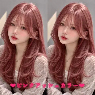 ロング カラー 🃏リンクスハート ♥️綿松彩乃♥️のヘアスタイル