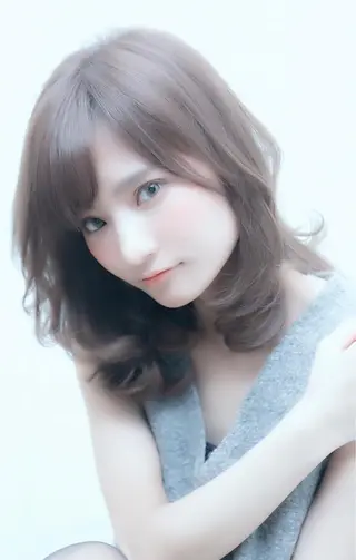 ミディアム バレイヤージュ 藤沢 髪質改善 竹内ケンゴのヘアスタイル