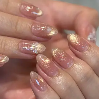 ネイル yume 🎀大人ガーリー🎀のネイルデザイン