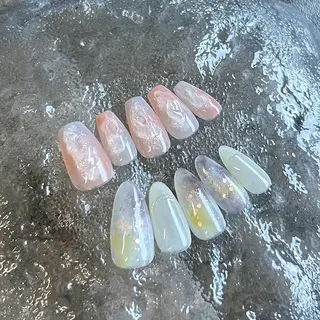 ネイル ニュアンス _misakiのネイルデザイン