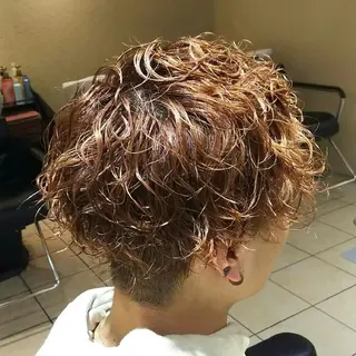 パーマ メンズ SHAFT Ieiriのヘアスタイル