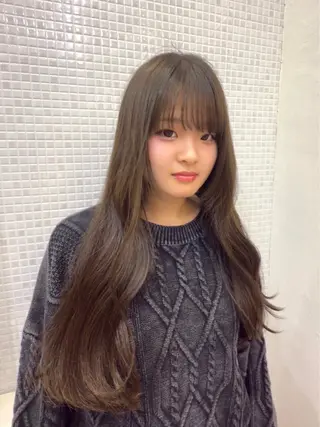 ロング カラー 【azure横浜】 🧸misaki🌸のヘアスタイル