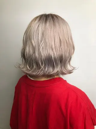 ショート デザインカラーEir 茶屋町/田村のヘアスタイル