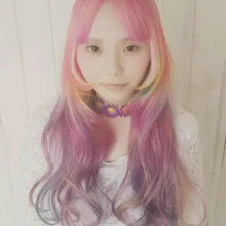 ロング カラー welring hair salonのヘアスタイル