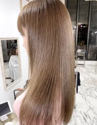 セミロング エクステ(レミー毛) NINEのヘアスタイル