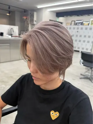 ミディアム わたる /カットモデル募集のヘアスタイル
