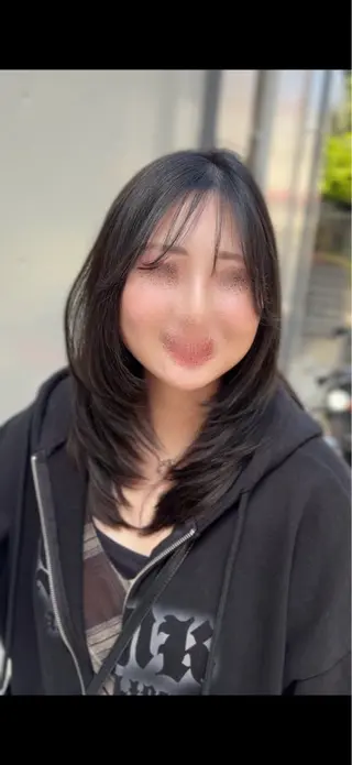 ロング カラー ご新規様限定 透明感カラーKANAのヘアスタイル