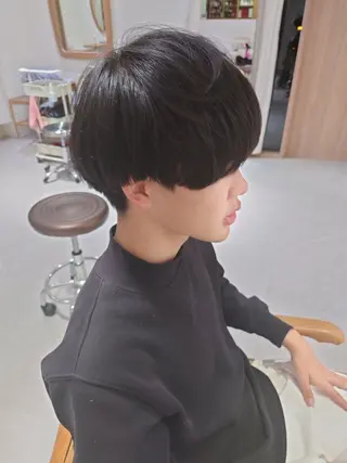 ショート ナカヤマ ヒロトのヘアスタイル