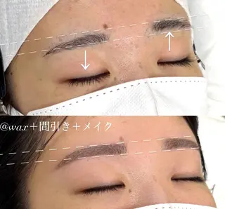 アイブロウ 黄金比ナチュラル眉 / momoka🐈の眉毛・アイブロウイメージ