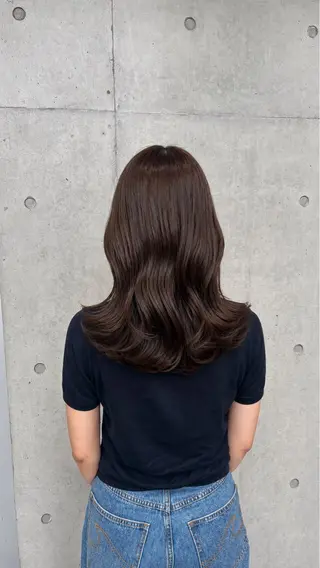 ミディアム カラー パーマ ヘアアレンジ メンズ 赤み消し艶カラー/美 髪☘️Reika☘️のヘアスタイル