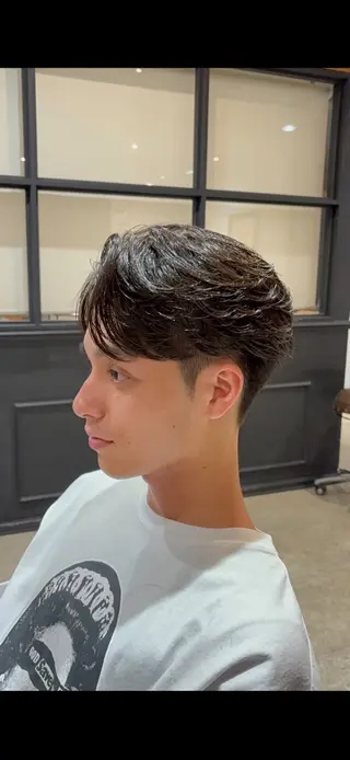ショート メンズ ✂️メンズカット✂️ フクモト ユウヤのヘアスタイル