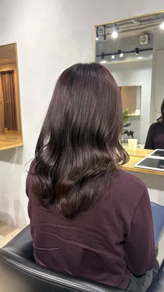 ロング カラー nanako/表参道 /透明感カラーのヘアスタイル