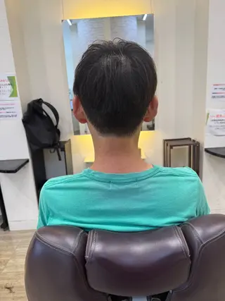 ショート メンズ 永井 天斗のヘアスタイル