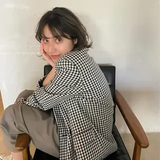 ショート minatsu 東京の技術を京都でのヘアスタイル