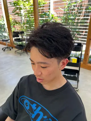 メンズ 解良 優斗のヘアスタイル