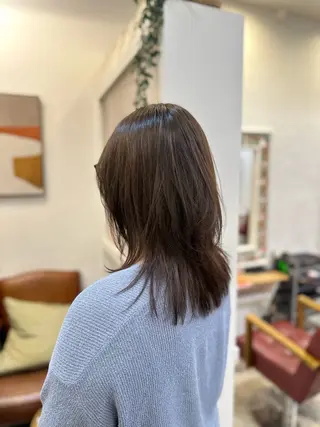 セミロング 村上 滉弥のヘアスタイル