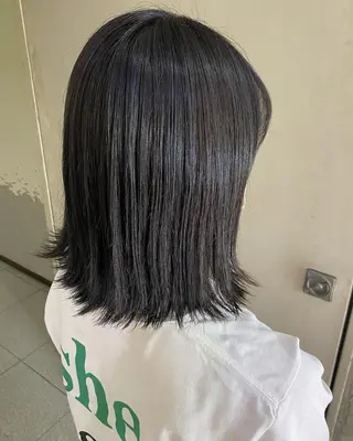 ミディアム カラー 清村 和音のヘアスタイル