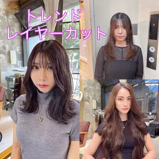 ロング カラー 髪質改善/ブリーチ/ 宮武 湧斗のヘアスタイル