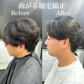 ショート パーマ メンズ メンズスタイリスト 前田雄輝のヘアスタイル