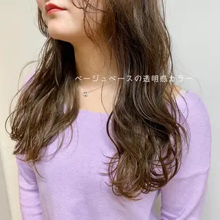 ロング CASANE 大橋康智のヘアスタイル