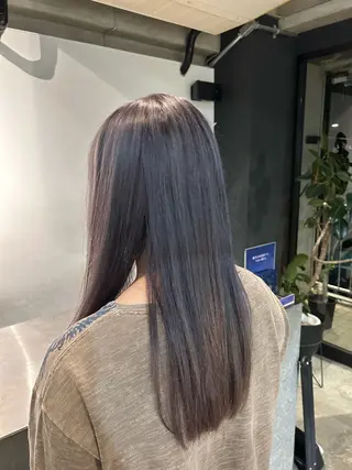 ロング カラー twig 山田 永嶋芽衣のヘアスタイル