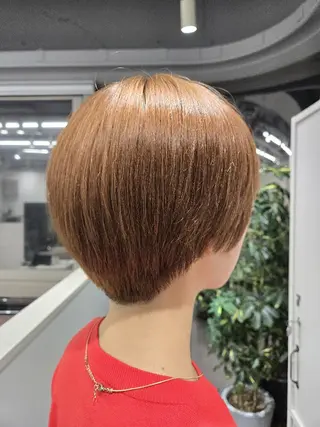 ショート ショート/ボブ/中村 遥香 🧸🤍のヘアスタイル