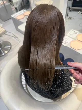 セミロング カラー 💎透明感カラー特化 💎TAISEIのヘアスタイル