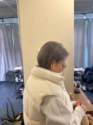 ショート はな SPURのヘアスタイル