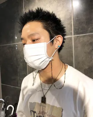 ヘアアレンジ メンズ メンズ特化✂️栗原 侑也のヘアスタイル