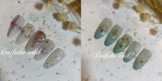 ロング Daifuku nailsのネイルデザイン