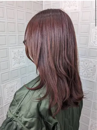 カラー 🖤🫧艶髪カラー 🫧🤍/鈴木 碧のヘアスタイル