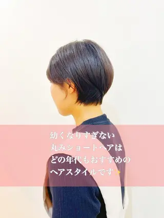 ショート 👑銀座ショート/ 絶壁補正/金子涼👑のヘアスタイル