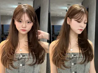 ロング カラー プルエクステ◆ Fi-Ne吉祥寺のヘアスタイル