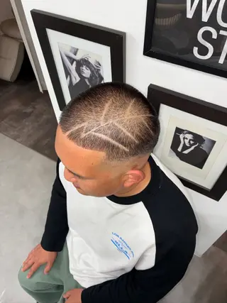 メンズ FJ Kaminokeのヘアスタイル
