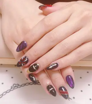 ネイル ╹◡╹MimoEye lash🌻Nailのマツエク・マツパデザイン
