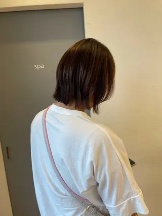 ショート 佐々木 彩羽のヘアスタイル