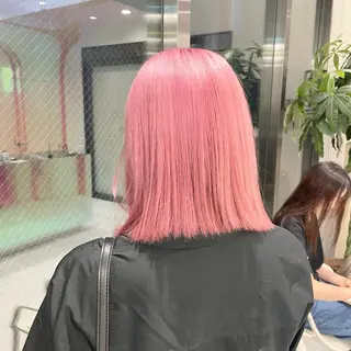 セミロング カラー ヘアアレンジ ♥️暖色支持多数 ♥️銀座 mioのヘアスタイル